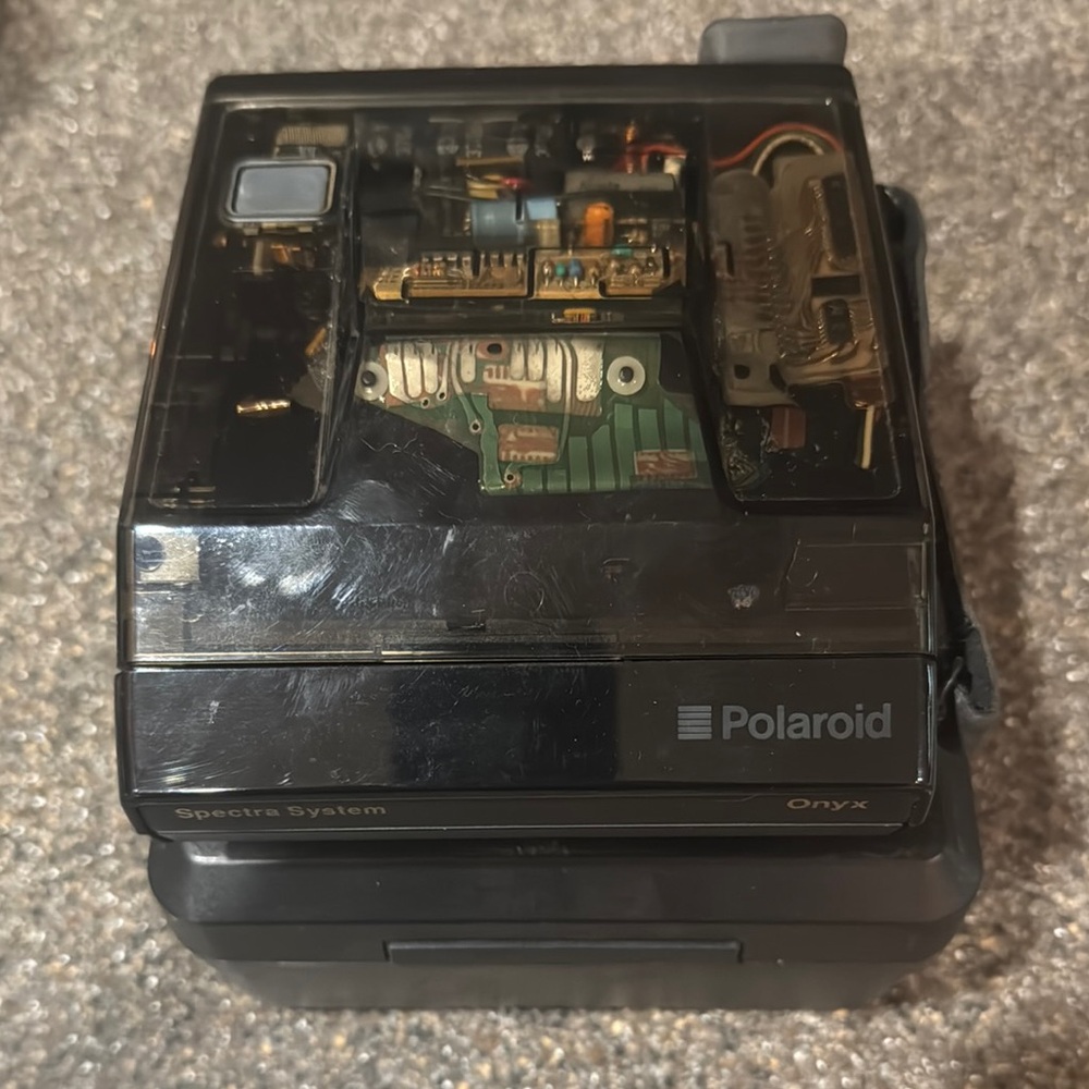 Polaroid Black Vintage Cassette Player